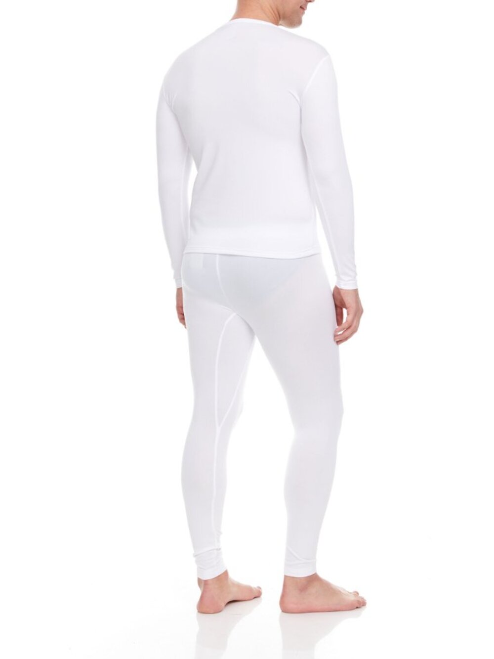 Men’s Microfiber Thermal Underwear Set 2 Pack Base Layer Long Johns Winter Warm - Picture 4 of 5